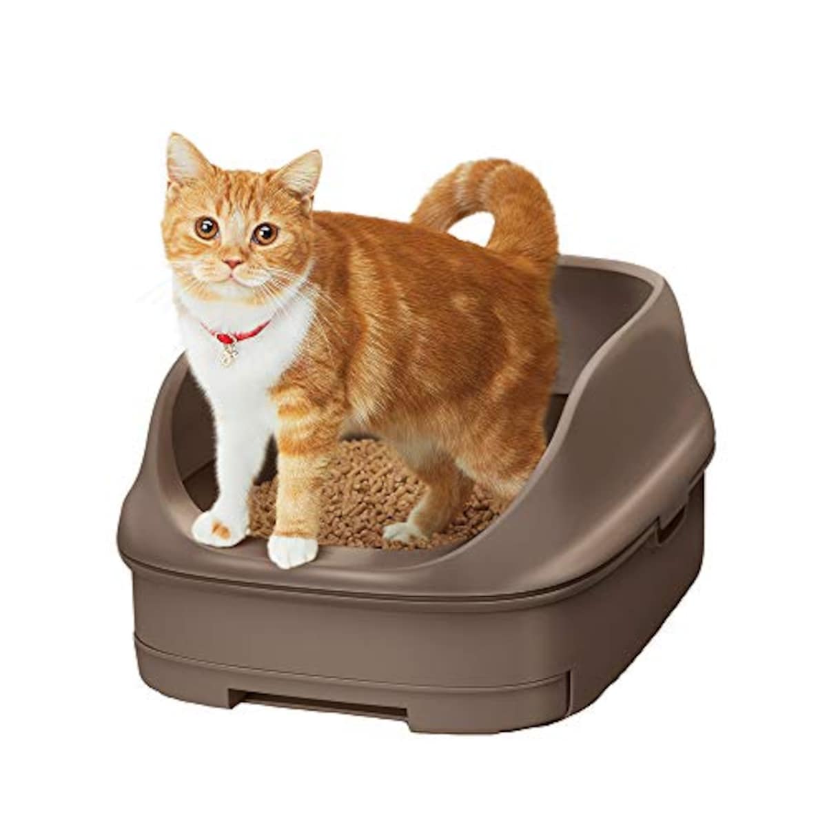  ニャンとも清潔トイレセット オープンタイプ 猫用トイレ本体画像2 