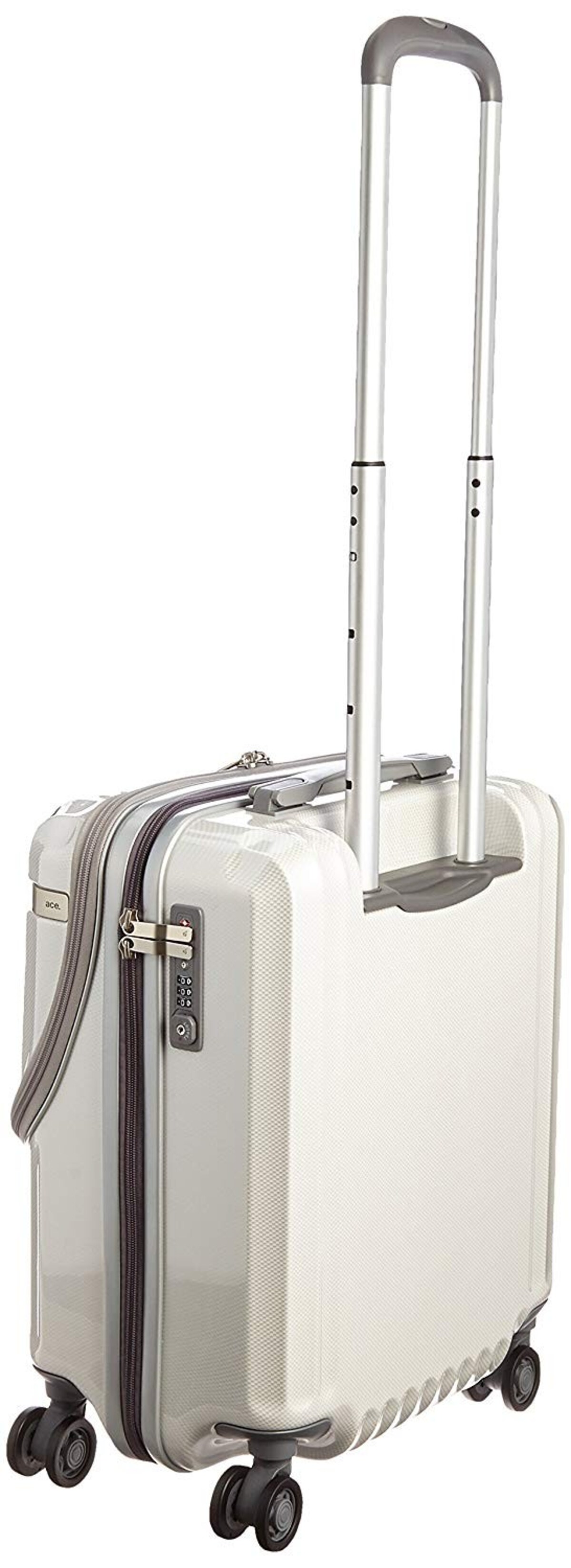  パリセイドZ スーツケース ホワイトカーボン画像2 