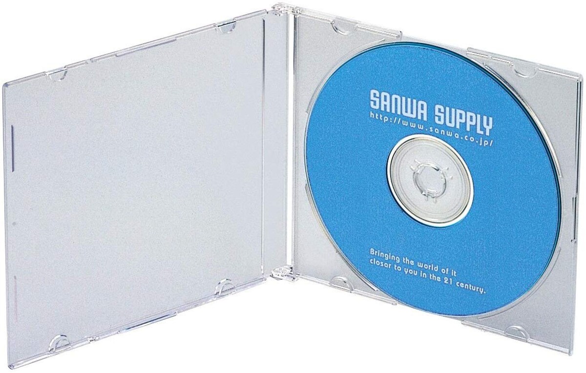  1枚収納×50枚セット スリムBD/DVD/CDケース 画像2 