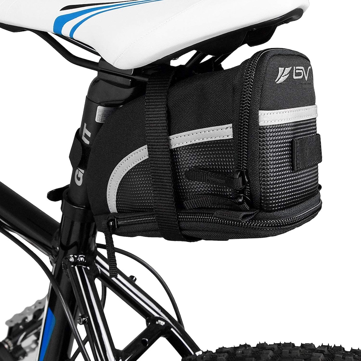 ストラップ式 自転車バッグ シートバッグ 容量拡張画像2 