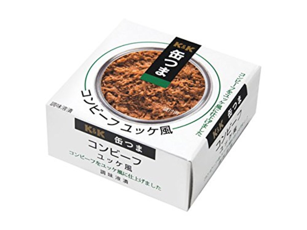 K&K缶つまコンビーフ ユッケ風 80g