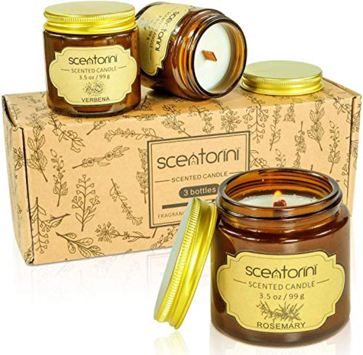 SCENTORINI SCENTED CANDLE 3個セット