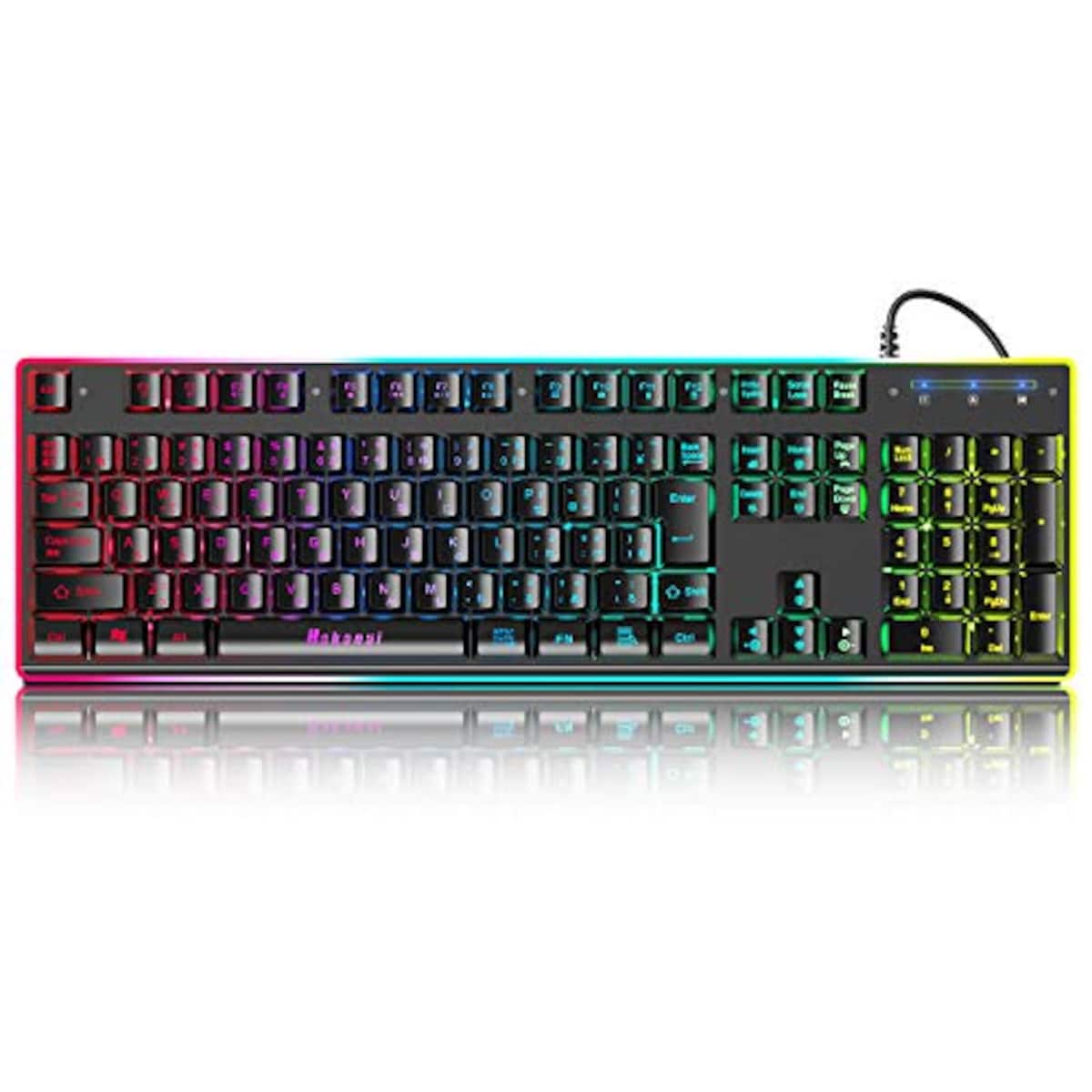 有線ゲーミングキーボード