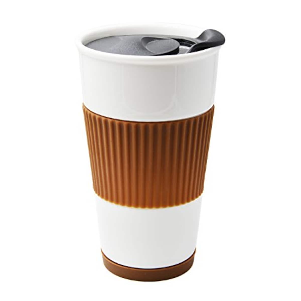 二重構造断熱コーヒーカップ セラミックタンブラー