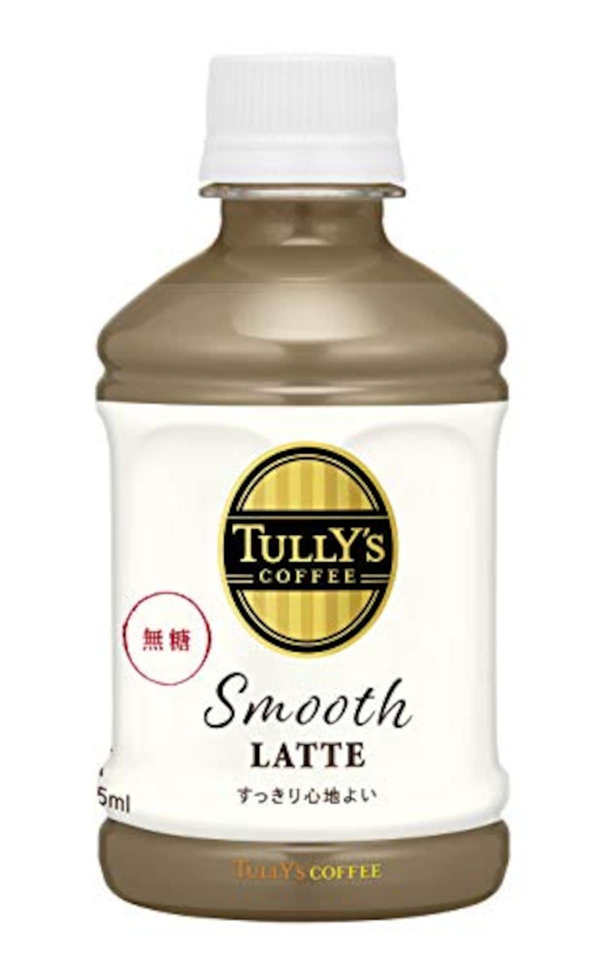 TULLY'S コーヒー Smooth LATTE 無糖 カフェラテ 275ml×24本