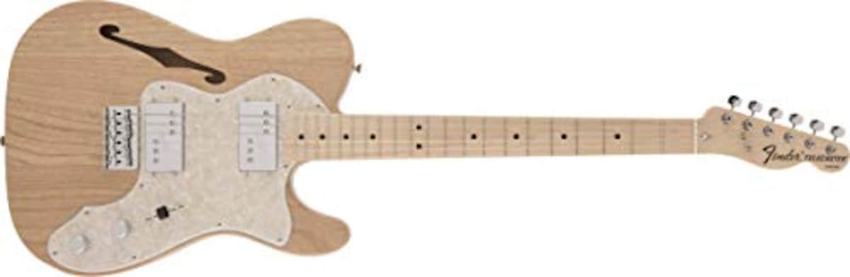   MIJ Traditional '70s Telecaster® Thinline Maple Fingerboard, Natural画像2 