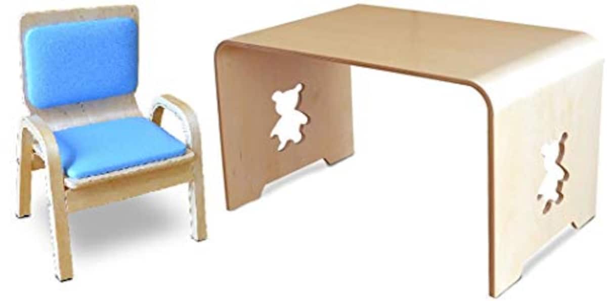 サイズ大きめな子供用木製テーブル