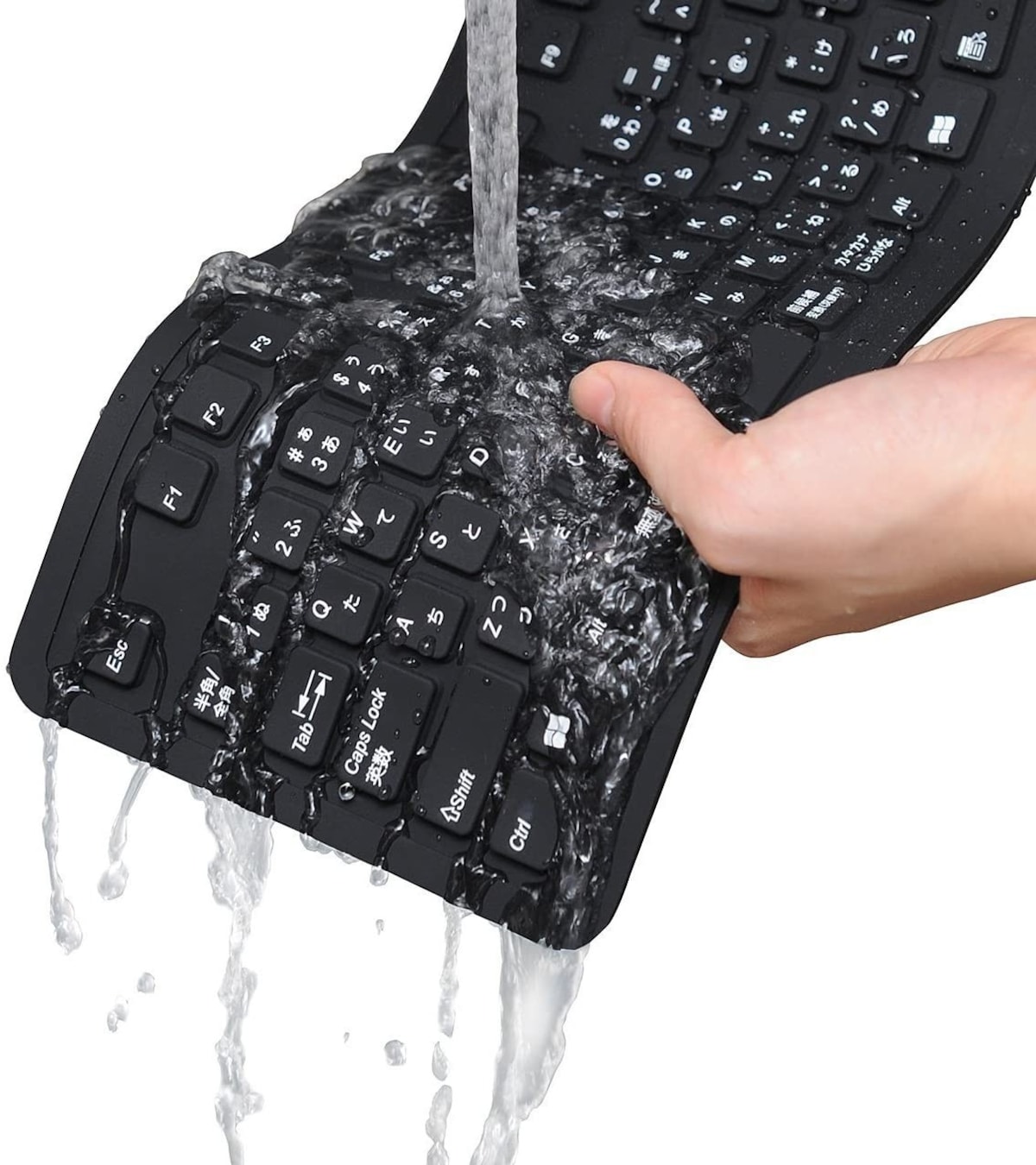 洗えるシリコンキーボード 防水画像3 