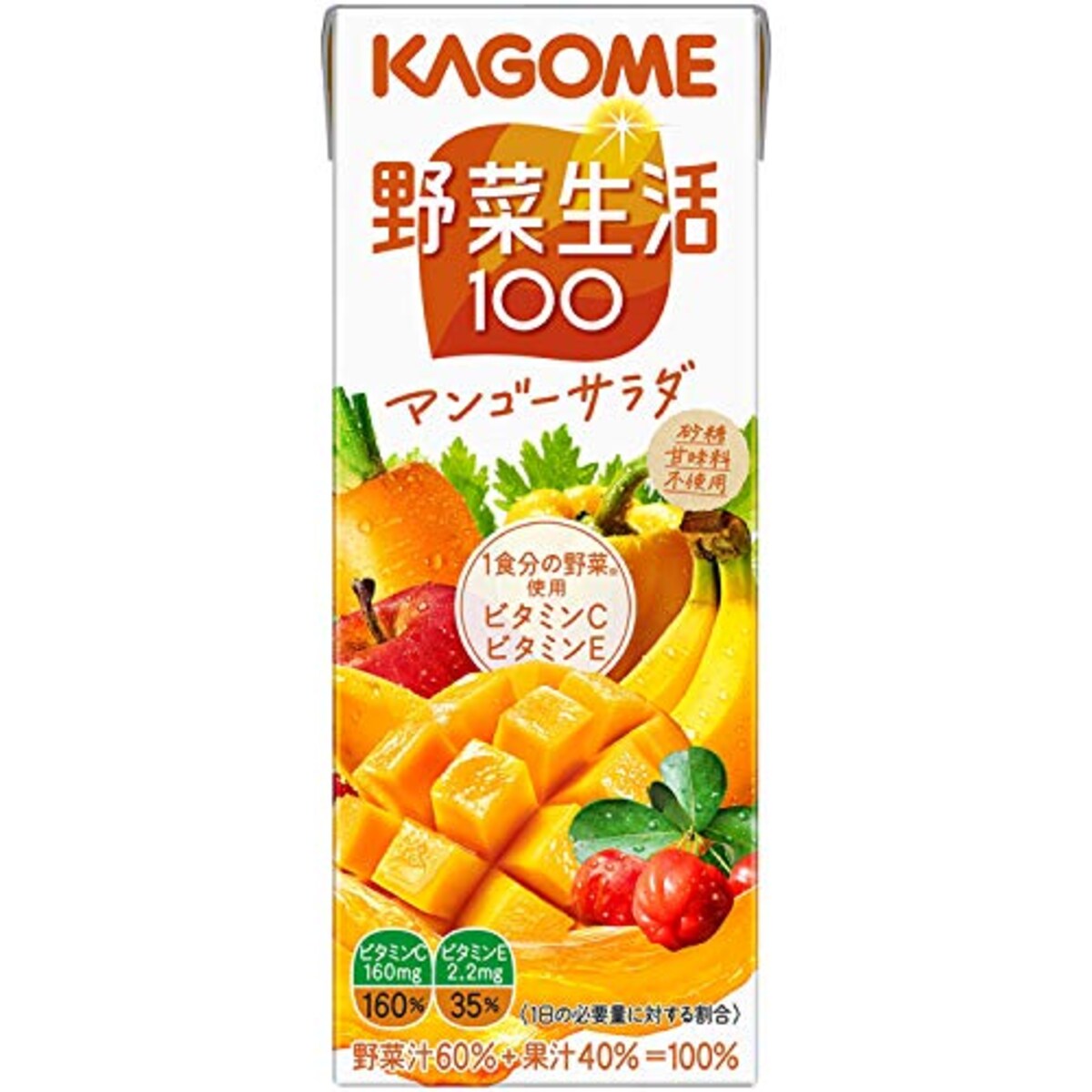 野菜生活100 マンゴーサラダ  200ml×24本