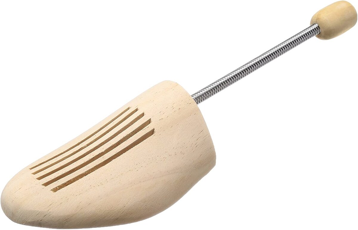 木製シューキーパー バネ式