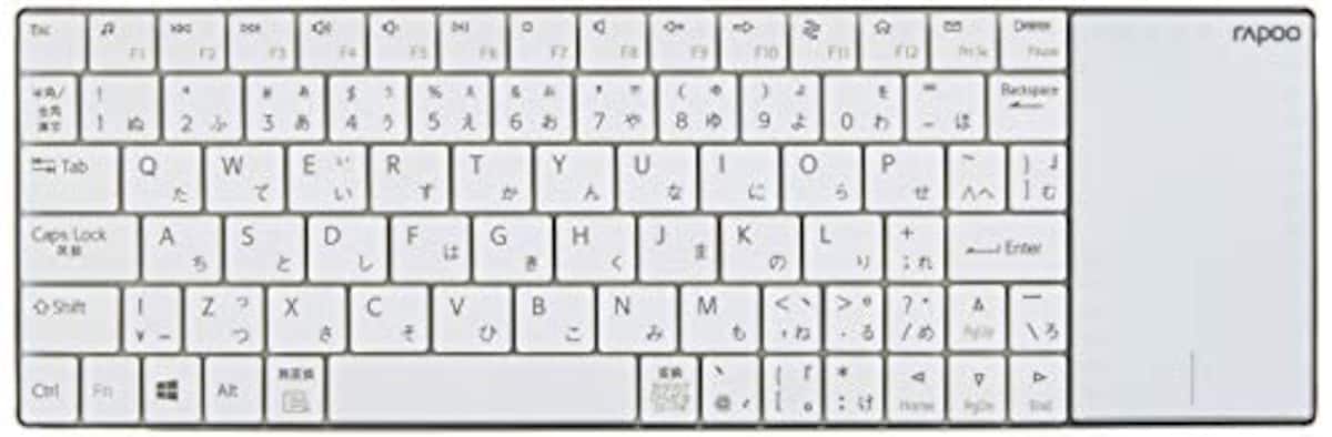 rapoo E2710 コンパクトマルチキーボード