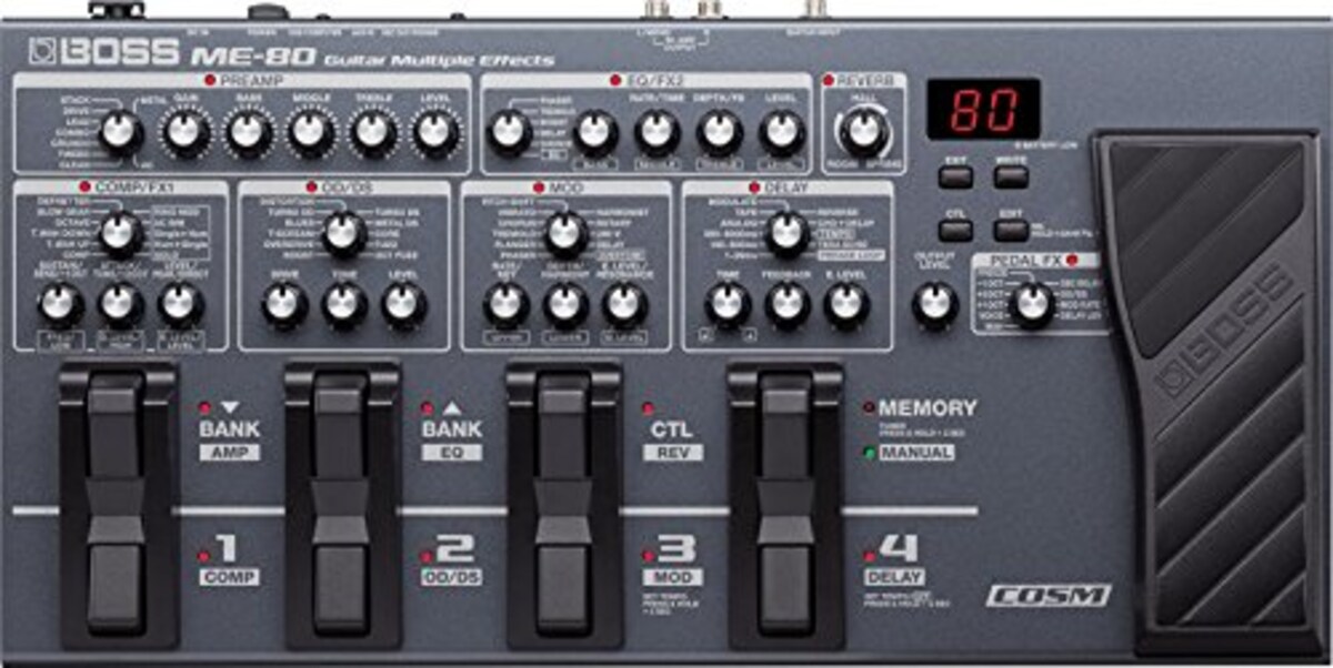  Guitar Multiple Effects ME-80画像2 