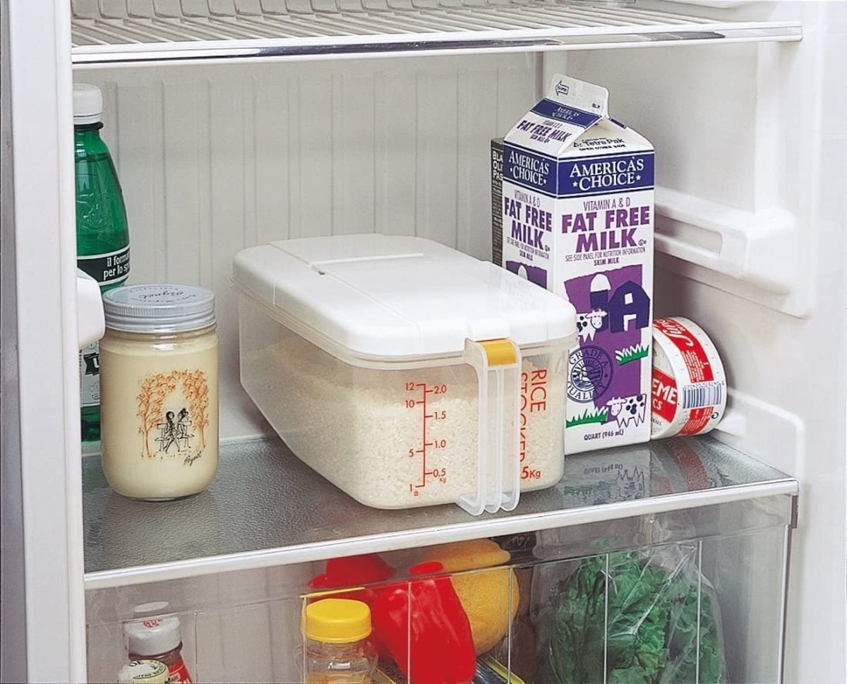  冷蔵庫用 米びつ画像2 