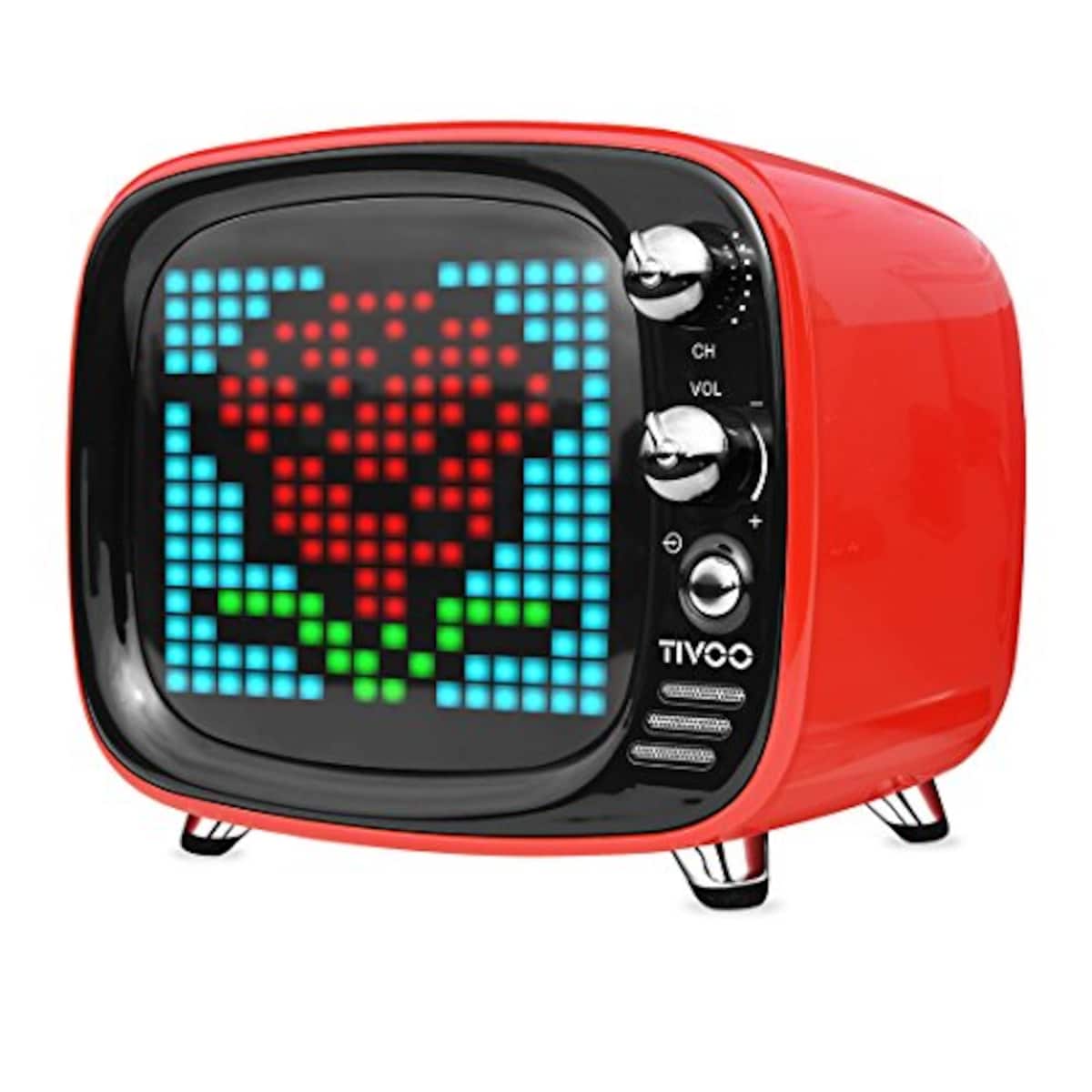 TIVOO レトロTV型モニター搭載 Bluetoothスピーカー