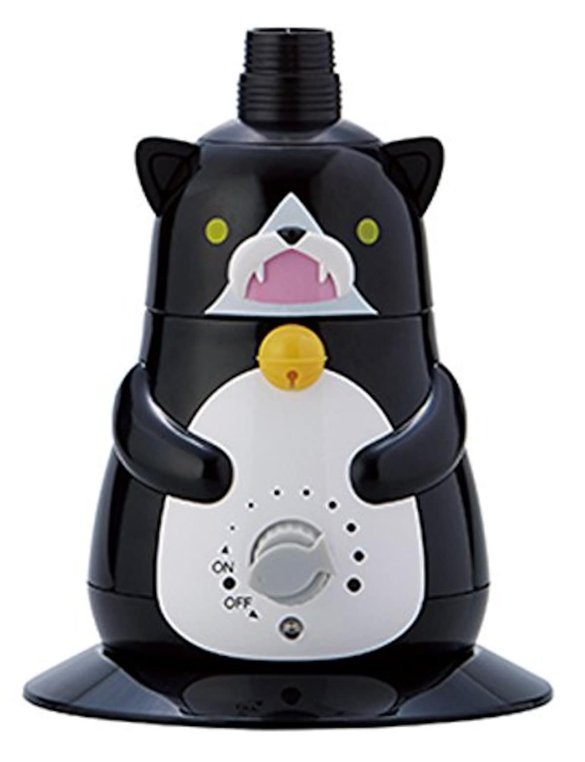 超音波式猫型ペットボトル加湿器
