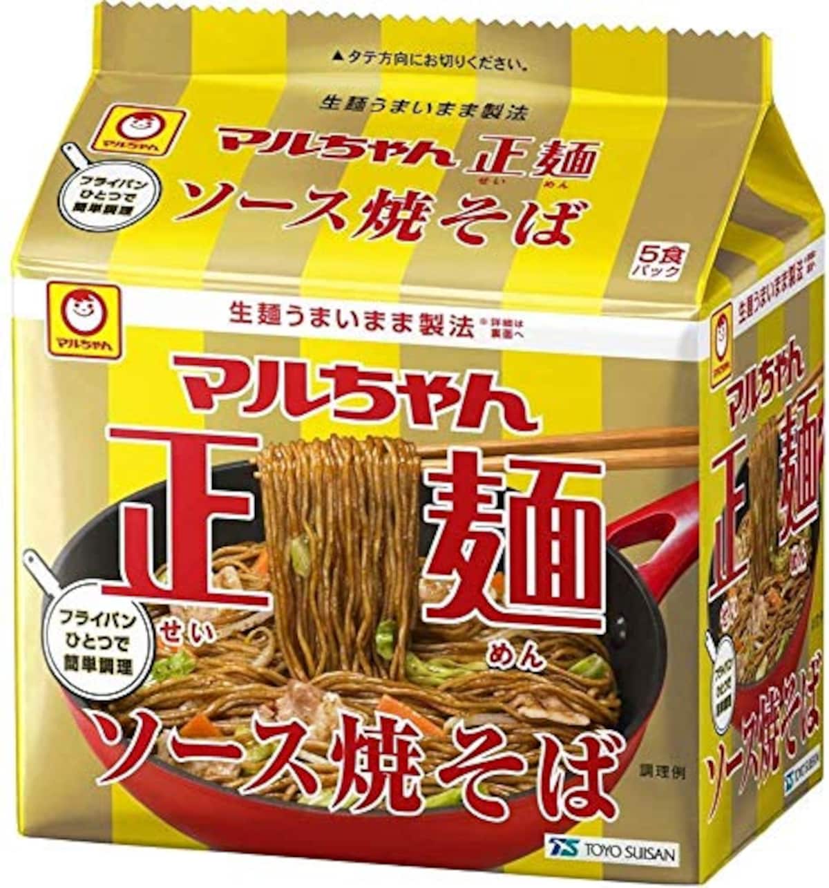 マルちゃん正麺 焼そば 5食パック（550g）×6個