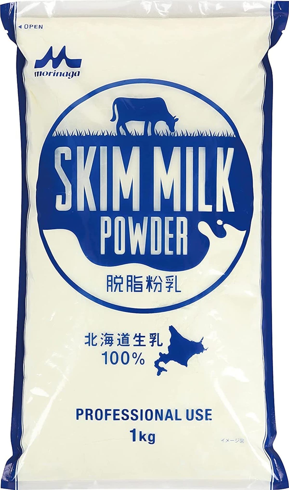 北海道生乳100％ スキムミルク 1kg