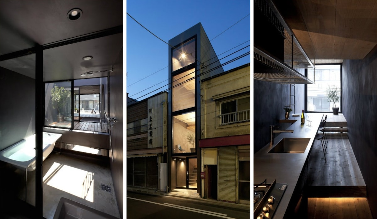 This Sleek Tokyo House  is Just 6 Feet Wide All About Japan