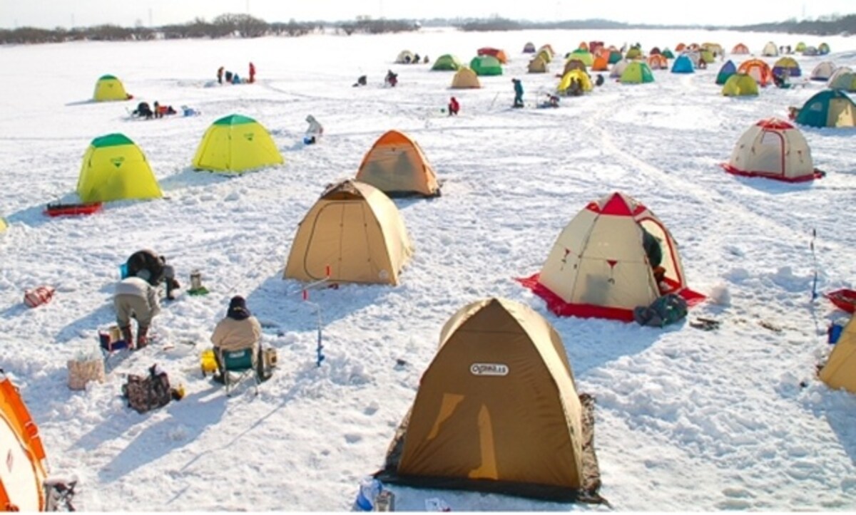 4. Ice Fishing & Tempura on Ice!