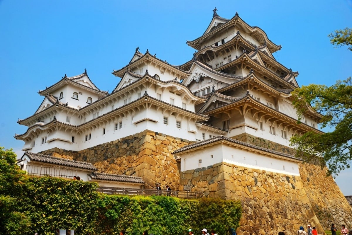 1. ปราสาท Himeji เมือง Himeji (Hyogo)