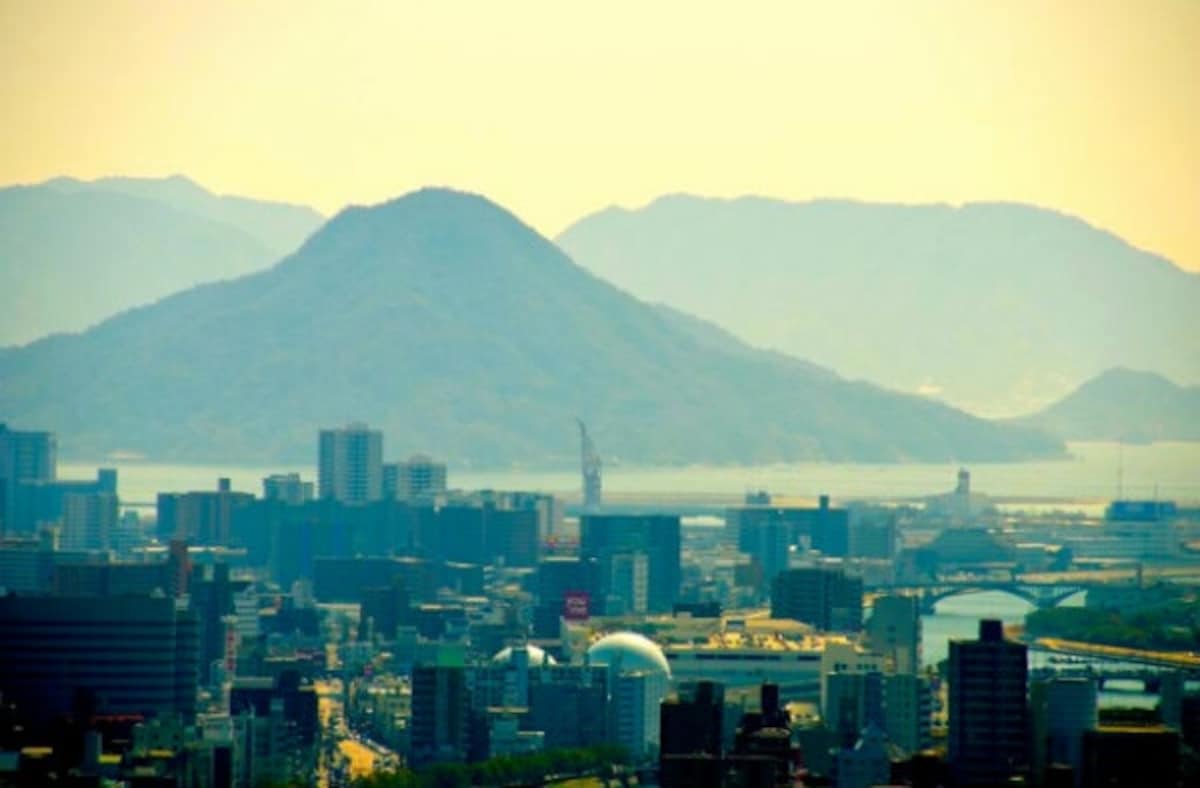 4. Peace Pagoda & Mount Futaba (Hiroshima)