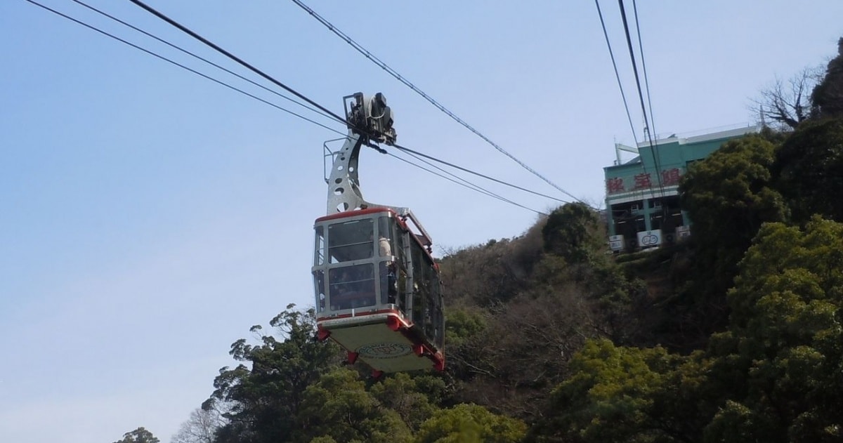 空中缆车：踏着绿色飞翔