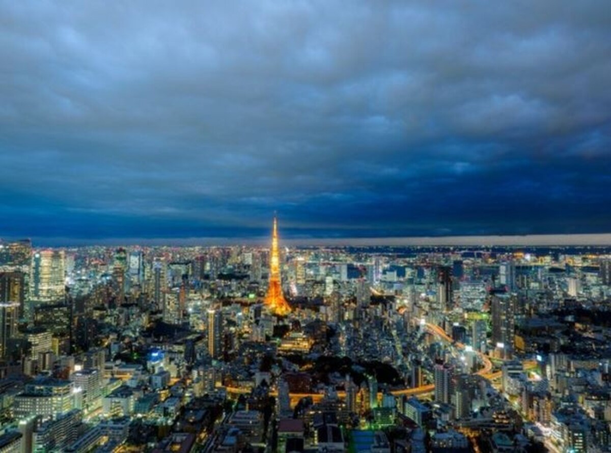 фото японии с высоты птичьего полета