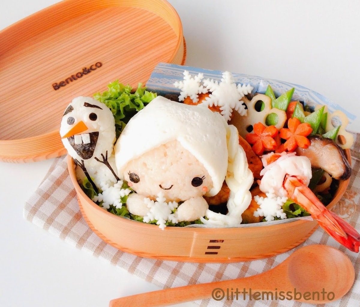 Easy Lunch Box Idea: FROZEN Olaf