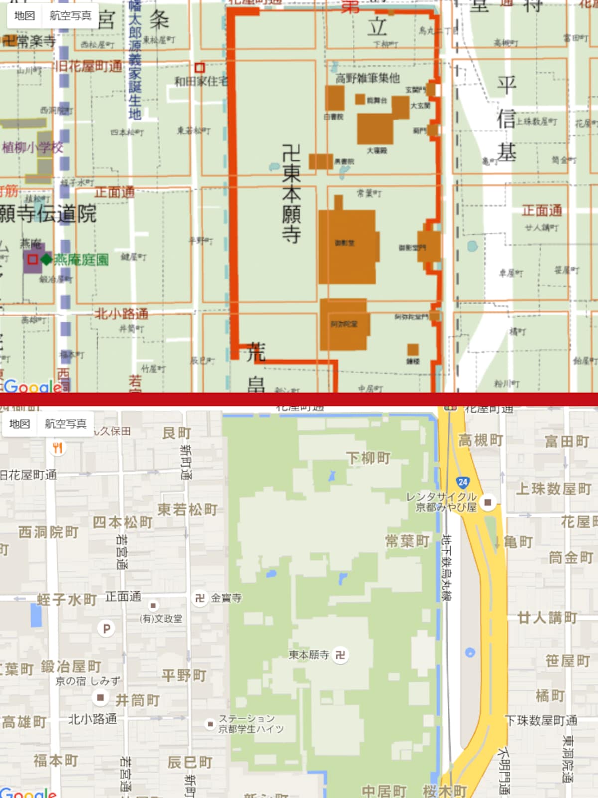 See Kyoto Mapped as it Once Was | All About Japan