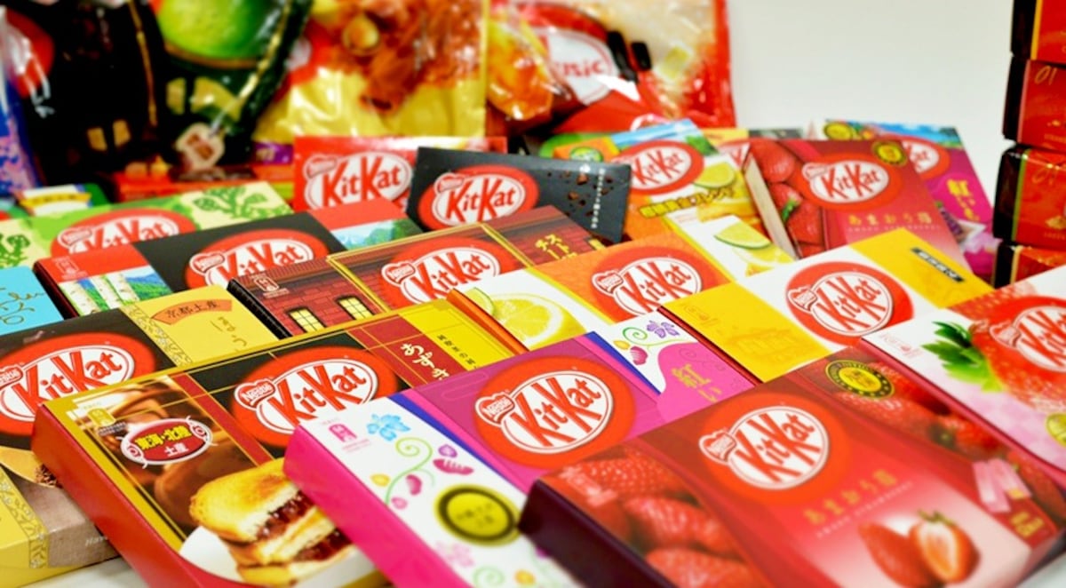 1. 日本到目前为止已经开发过300种口味以上的KIT KAT
