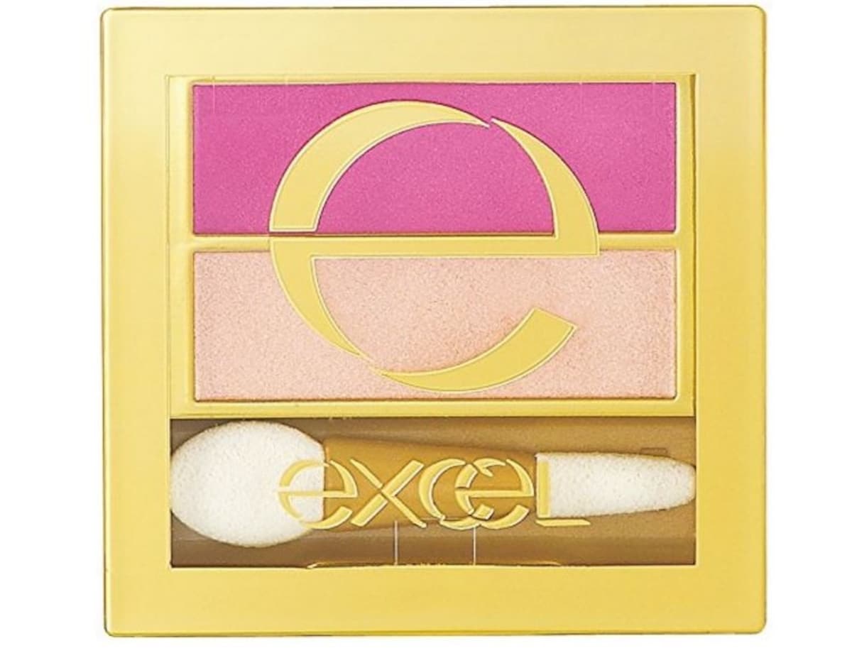 3. Excel Dual Eyeshadow N/ Pink Mirage (1,200 เยน)