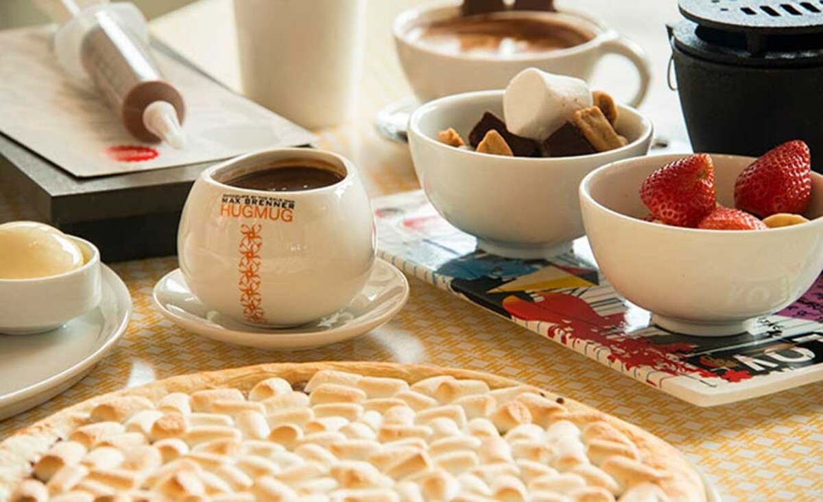 5. MAX BRENNER CHOCOLATE BAR