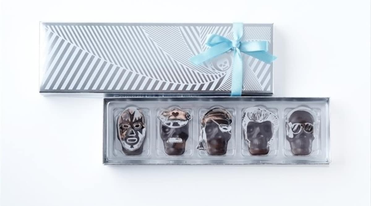 2.  Compartes Japan — Russan Skull Chocolate