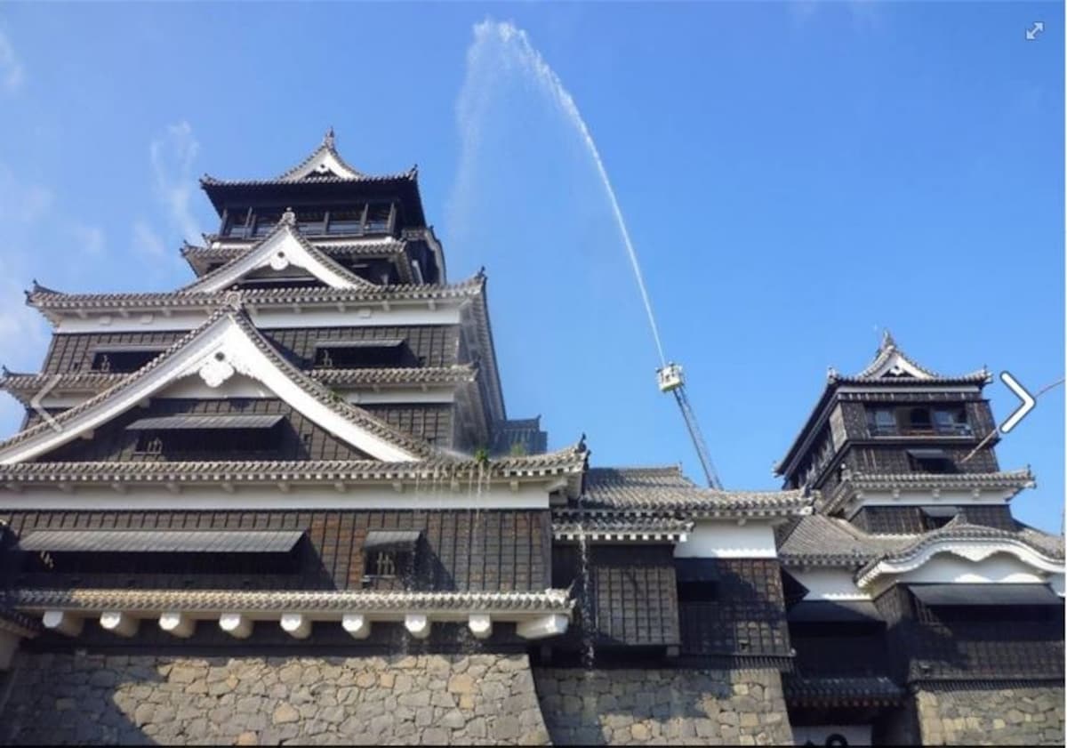 Sliding Down To Safety Castle Style All About Japan