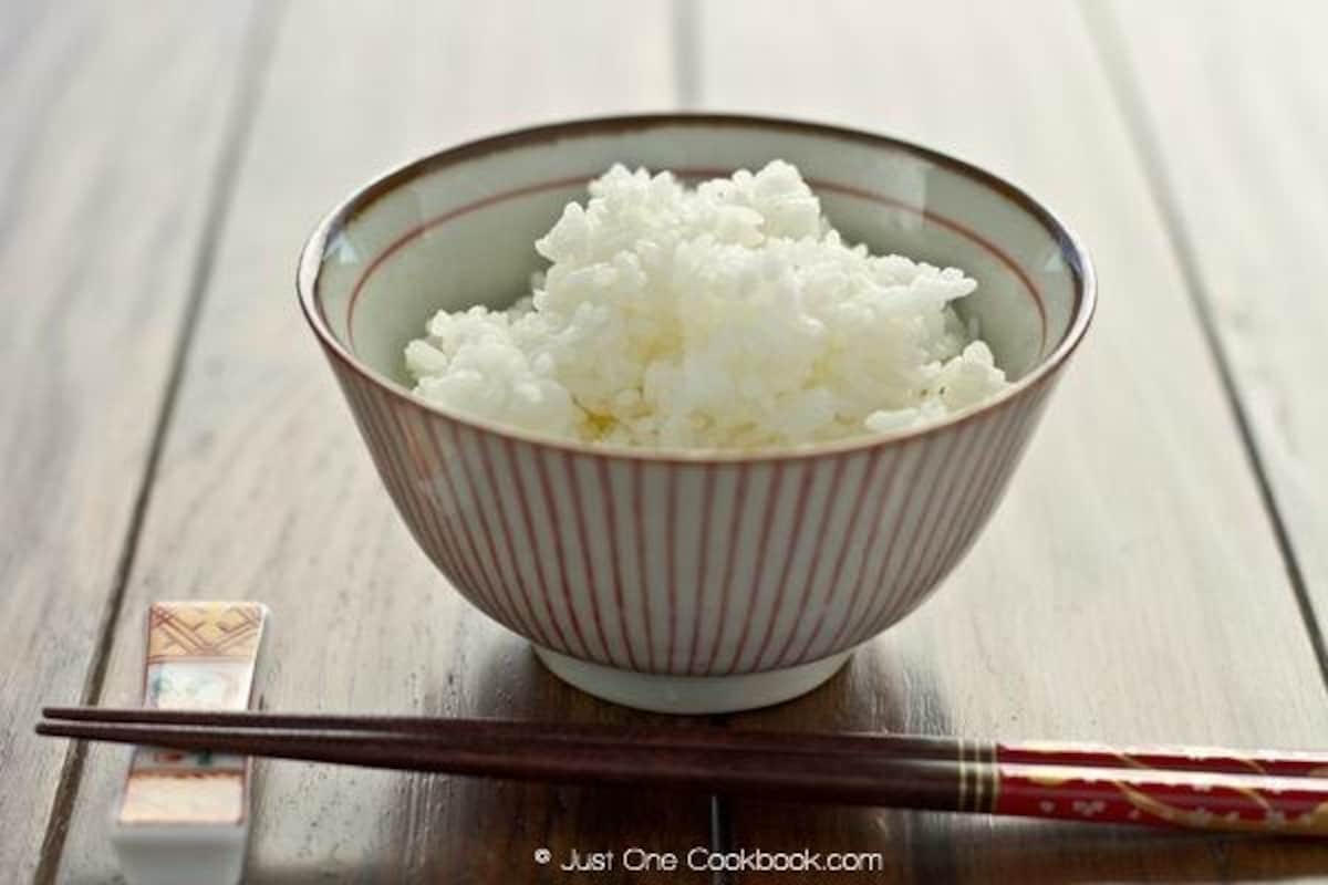 1. Rice in a Rice Cooker