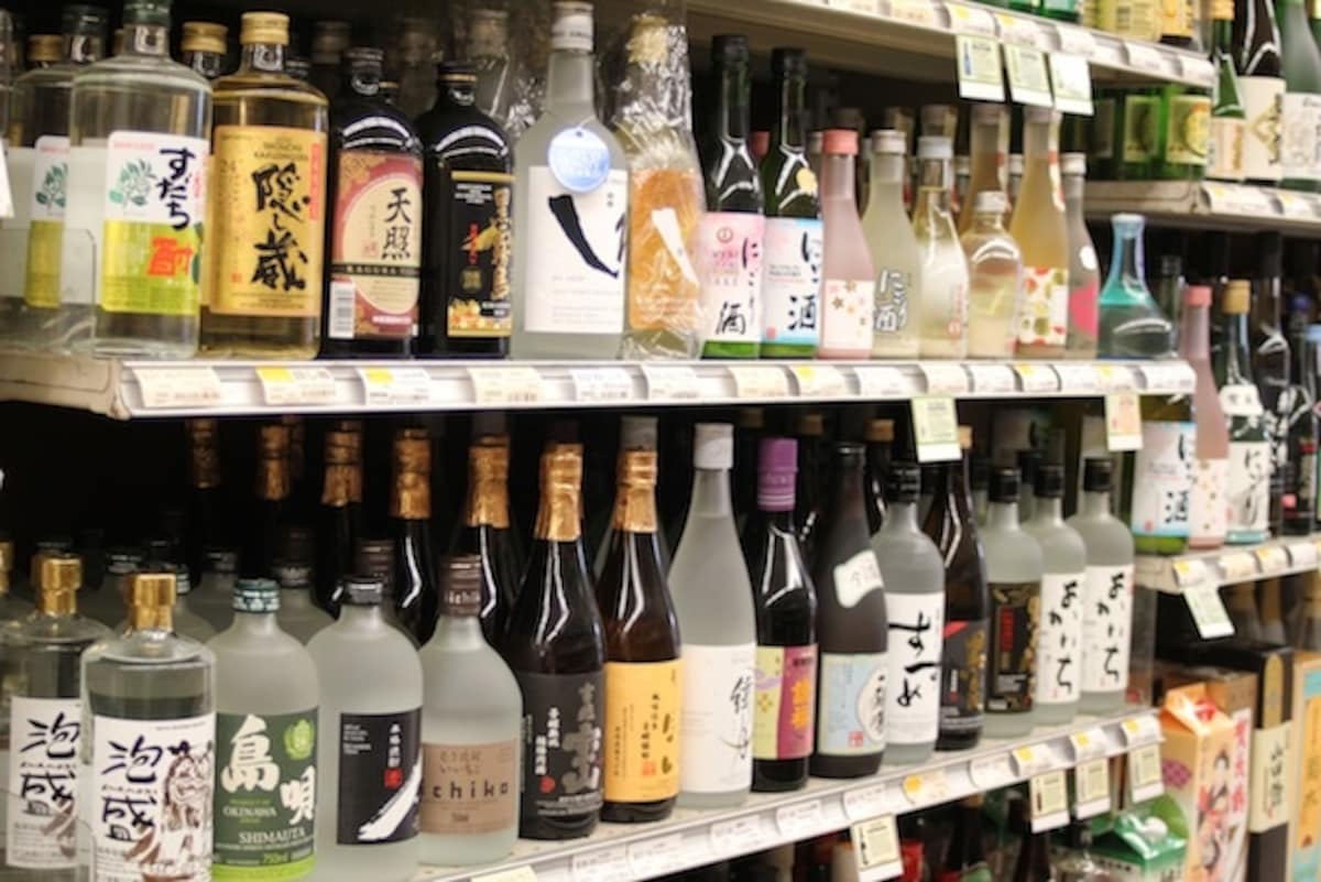 Varieties of Shochu