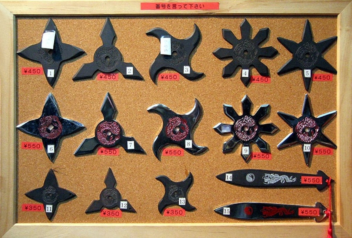 Japanese Ninja Weapons