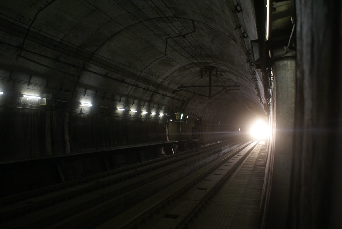 2. อุโมงค๋รถไฟที่ยาวที่สุดในญี่ปุ่น