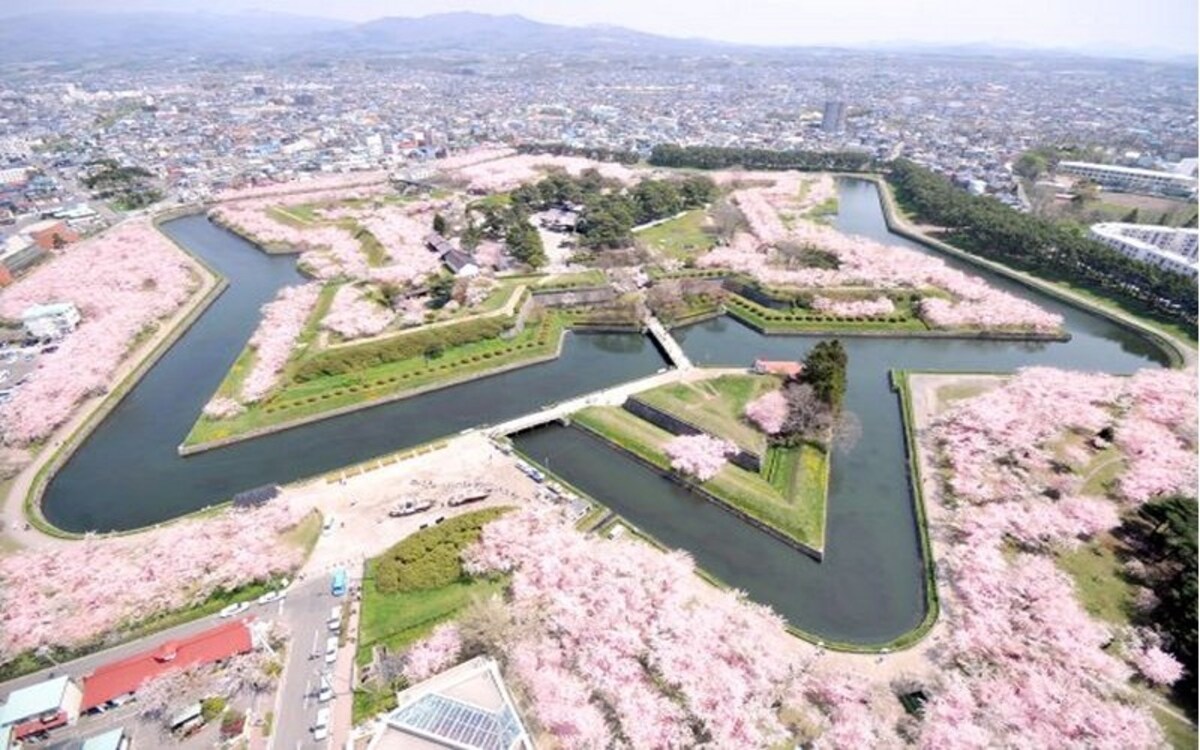 1. Hokkaido: Goryokaku Tower