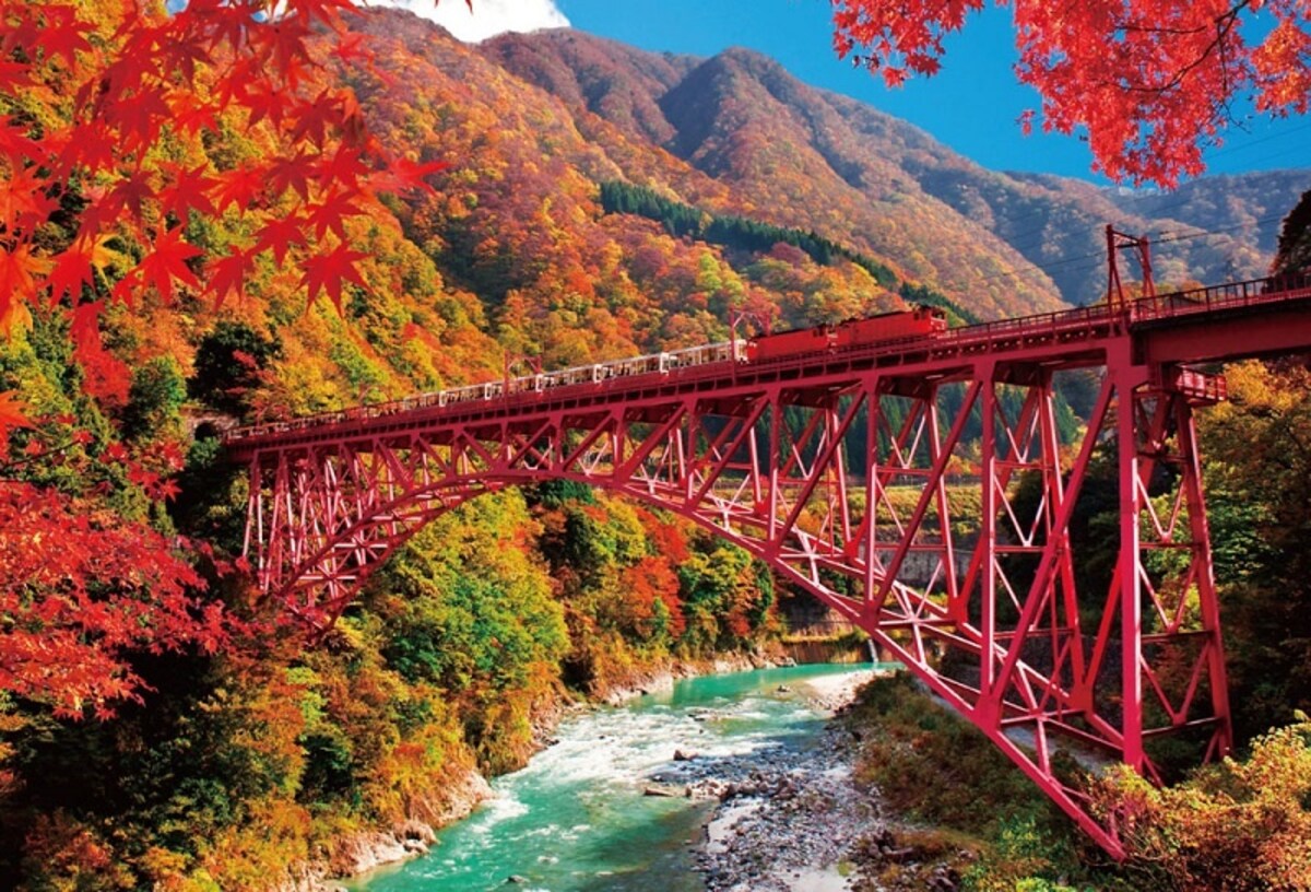 1. Kurobe Gorge Railway (Toyama)