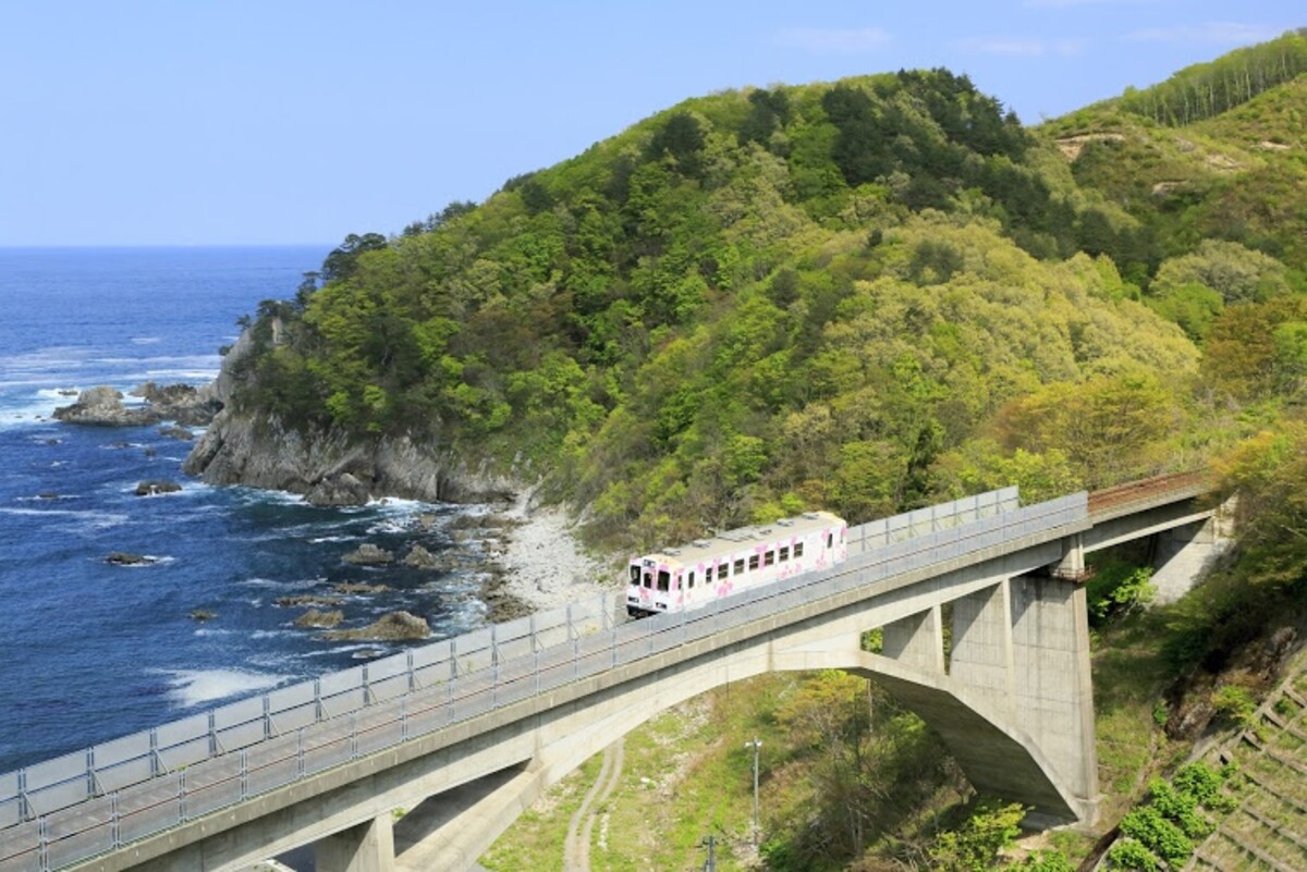 6. Sanriku Railway (Iwate)