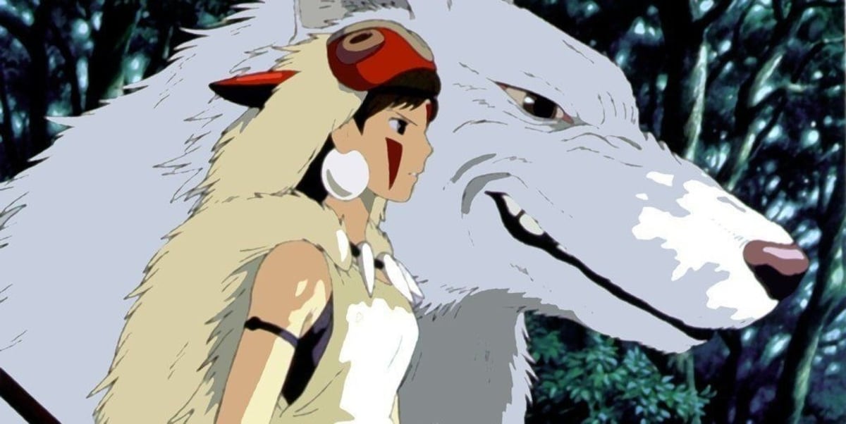 ArtStation  WOLF PRINCESS MONONOKE