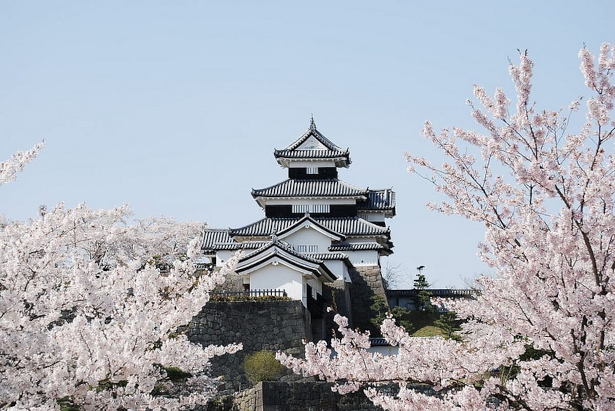 5. ปราสาท Komine จังหวัด Shirakawa และ Fukushima