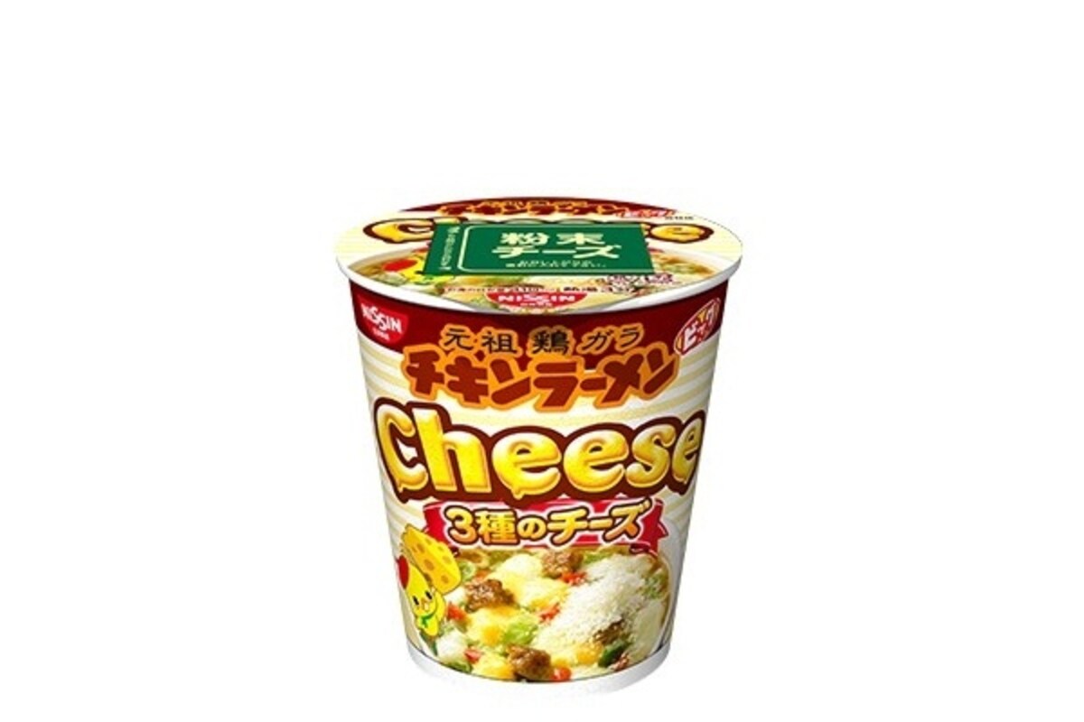 7. Nissin Chiken Ramen ผสมชีส 3 ชนิด