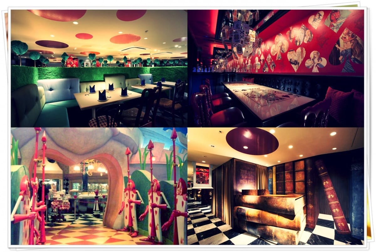 5. คาเฟ่ Alice in Wonderland (สถานี Ikebukuro)