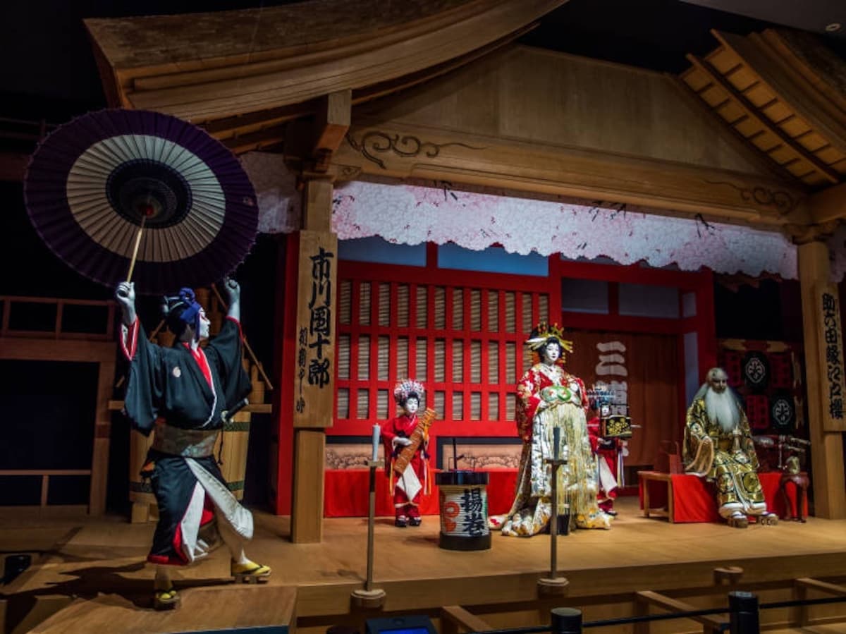 Национальный японский театр Кабуки