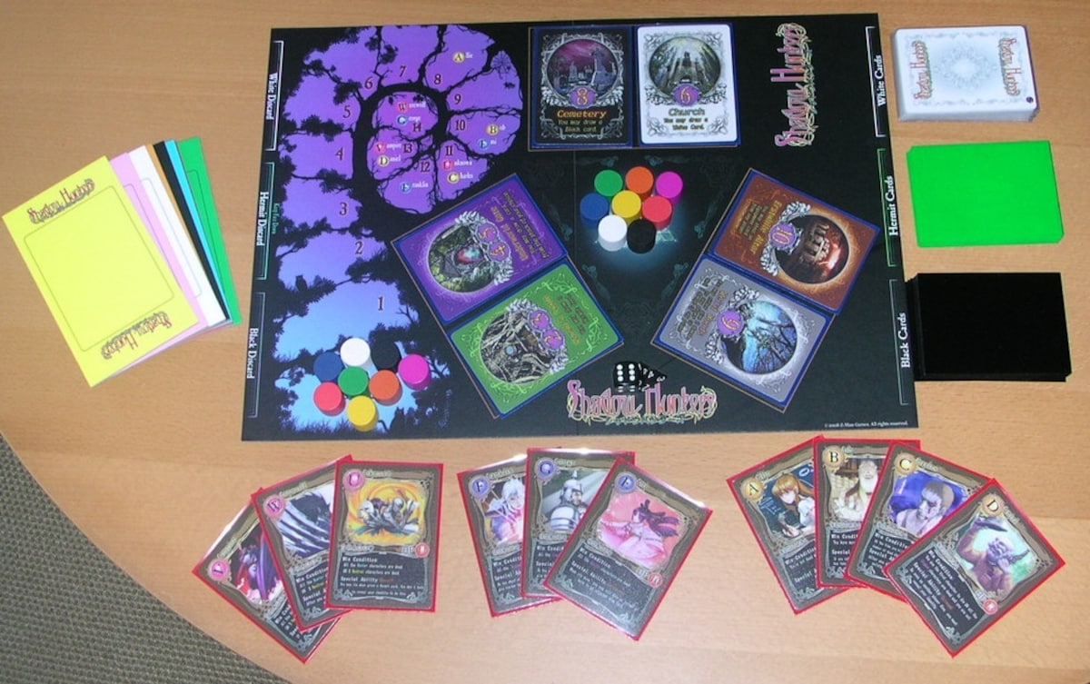 Shadow Hunters, Board Game