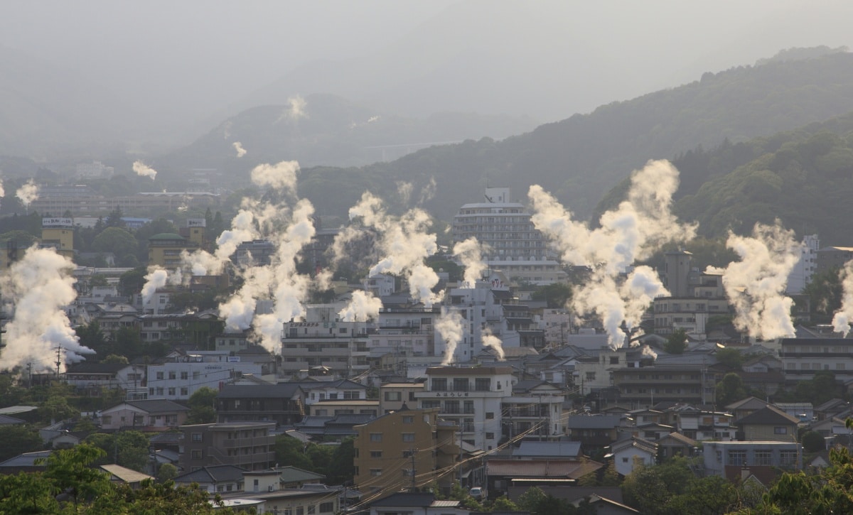 8. The City with the Most Hot Springs — Beppu Hot Springs (Oita)