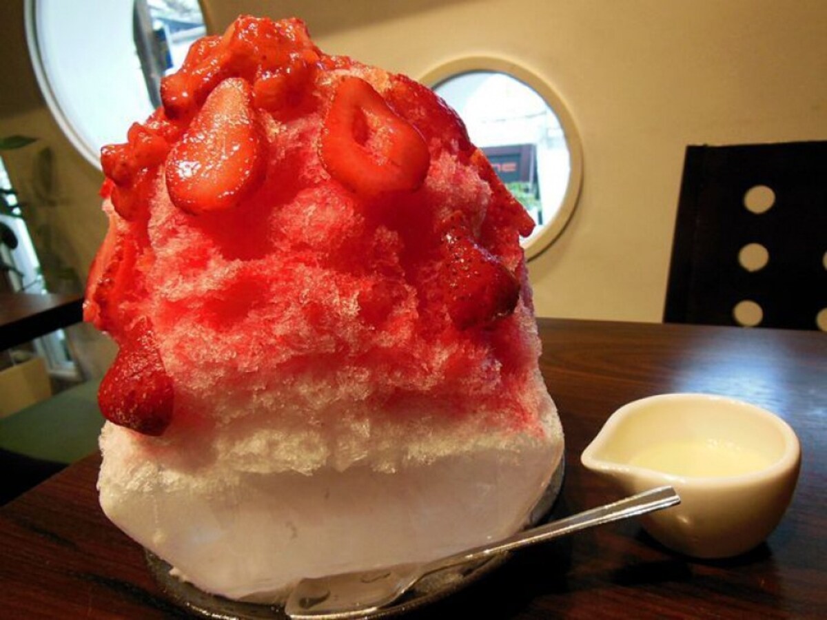 5. Strawberry Kakigori from Page One