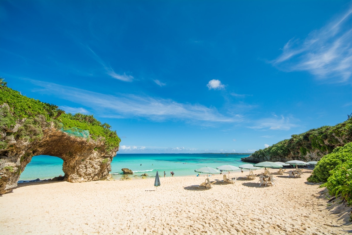 1. หาด Sunayama (Okinawa Miyakojima)